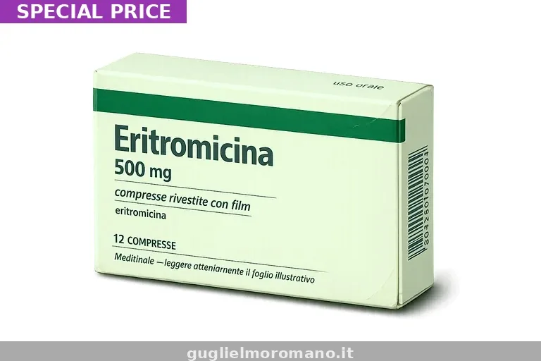 Comprare Erythromycin 500mg senza ricetta online