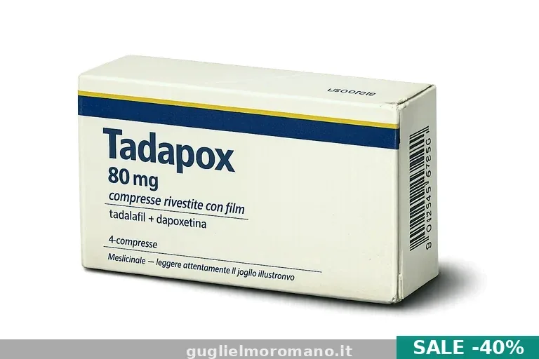 Comprare Tadapox Generico Online Sicuro | Senza Prescrizione Medica