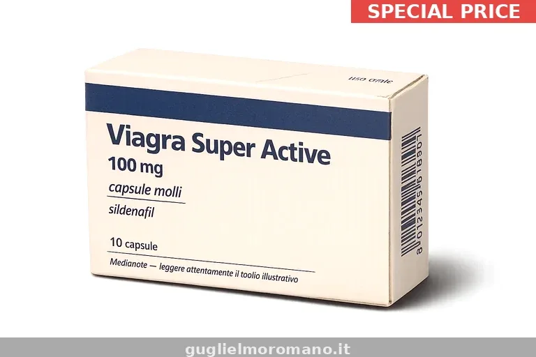 Viagra Super Active Generico : prezzo da €1,18 online
